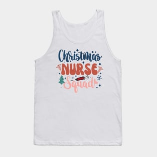 Christmas Nurse Crew Tank Top